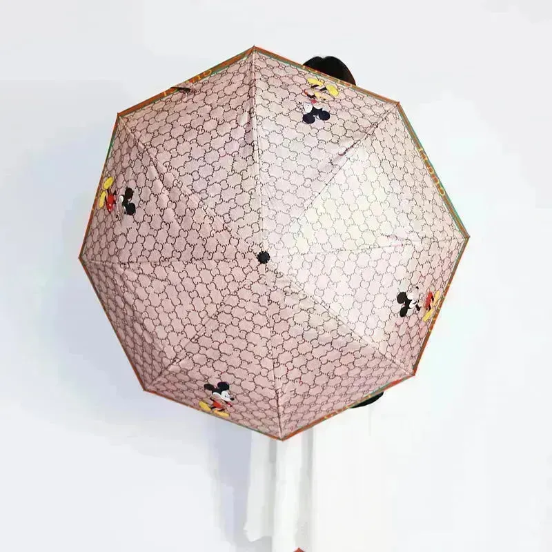 Mickey Minnie Designer Collab Umbrella