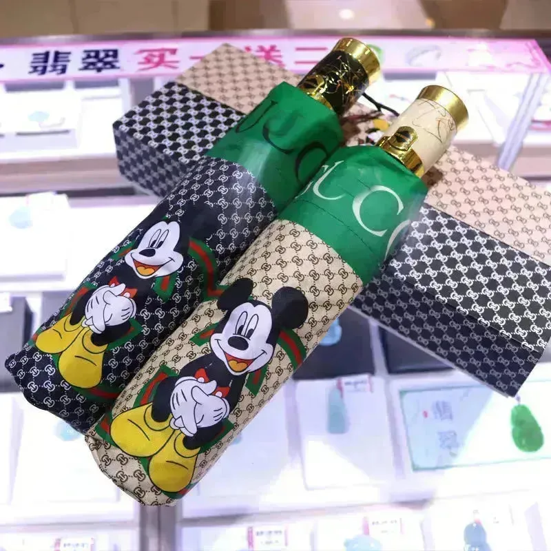 Mickey Minnie Designer Collab Umbrella