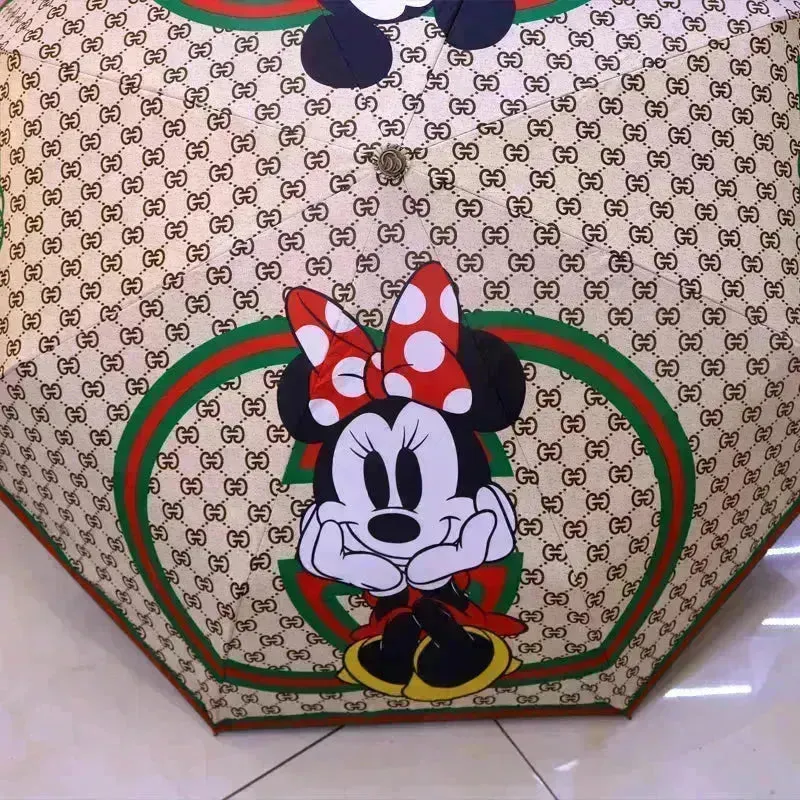 Mickey Minnie Designer Collab Umbrella