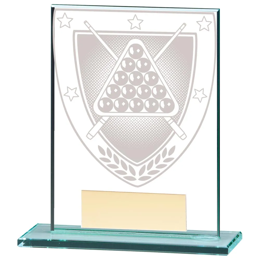 Millennium Snooker Jade Glass Award
