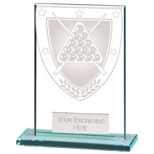 Millennium Snooker Jade Glass Award