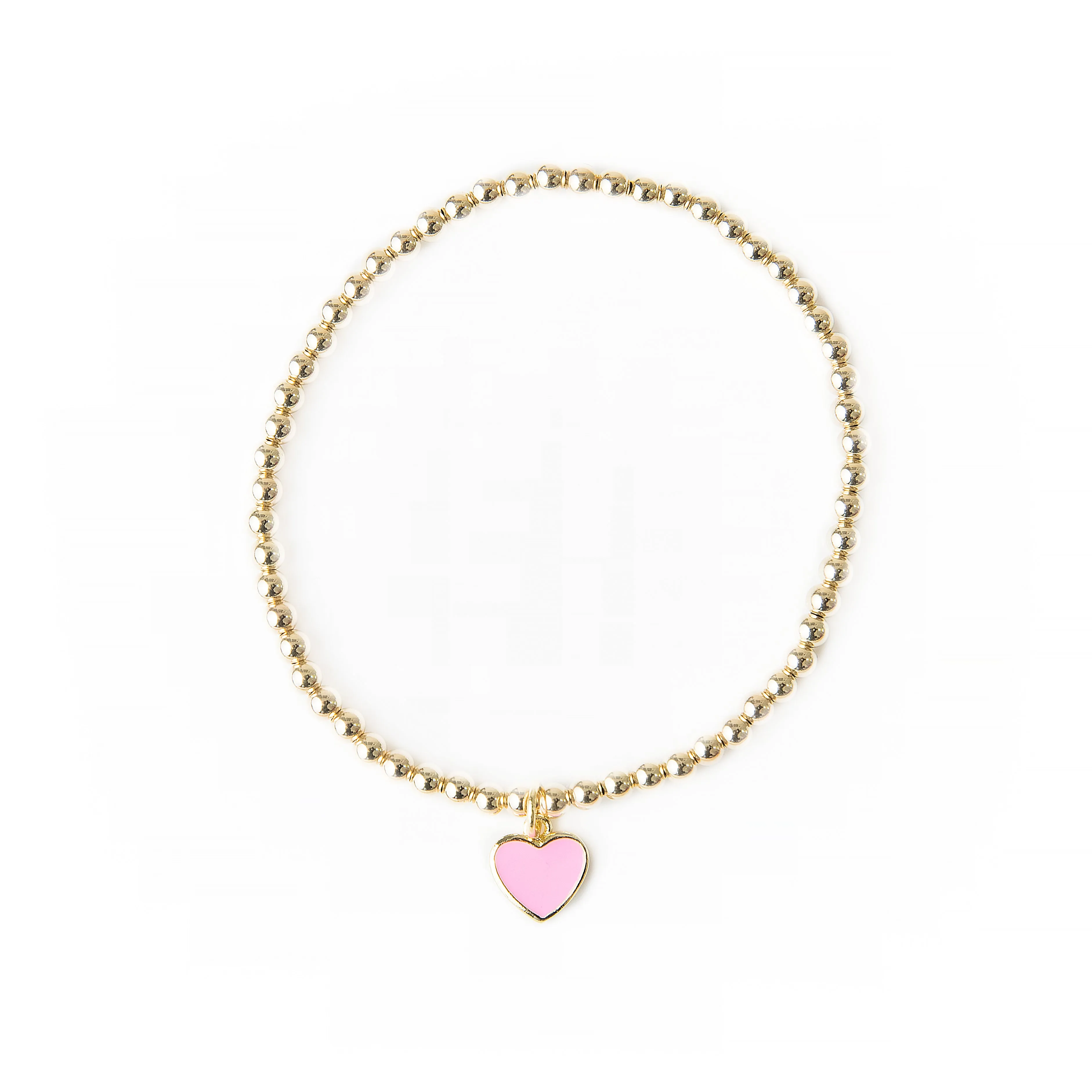 Mini Enamel Heart Bracelet