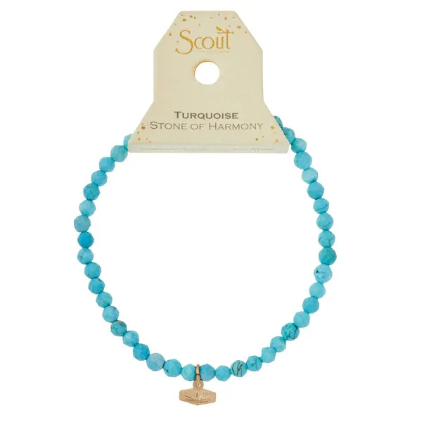 Mini Faceted Stone Stacking Bracelet - Multiple Options