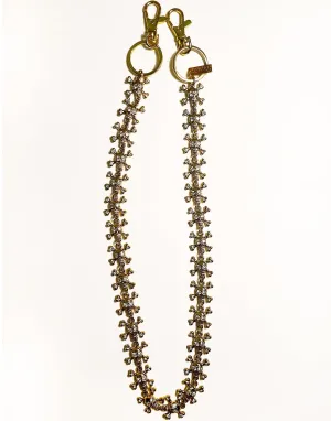 MINI SKULL CHAIN GOLD