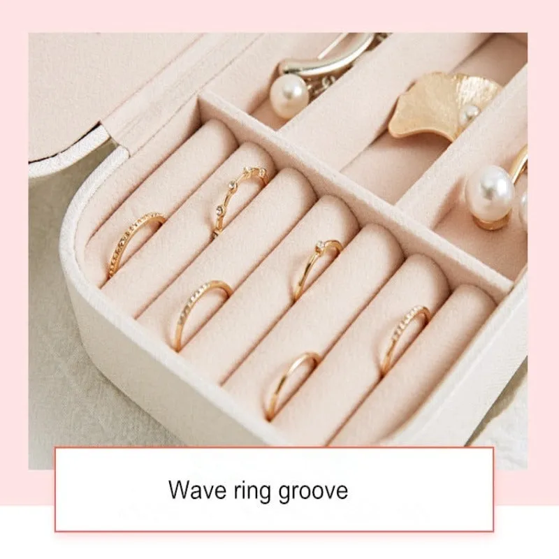 Mini Travel Jewelry Organizer Case