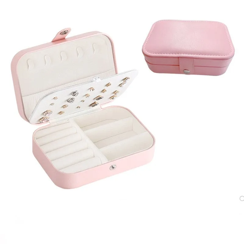 Mini Travel Jewelry Organizer Case