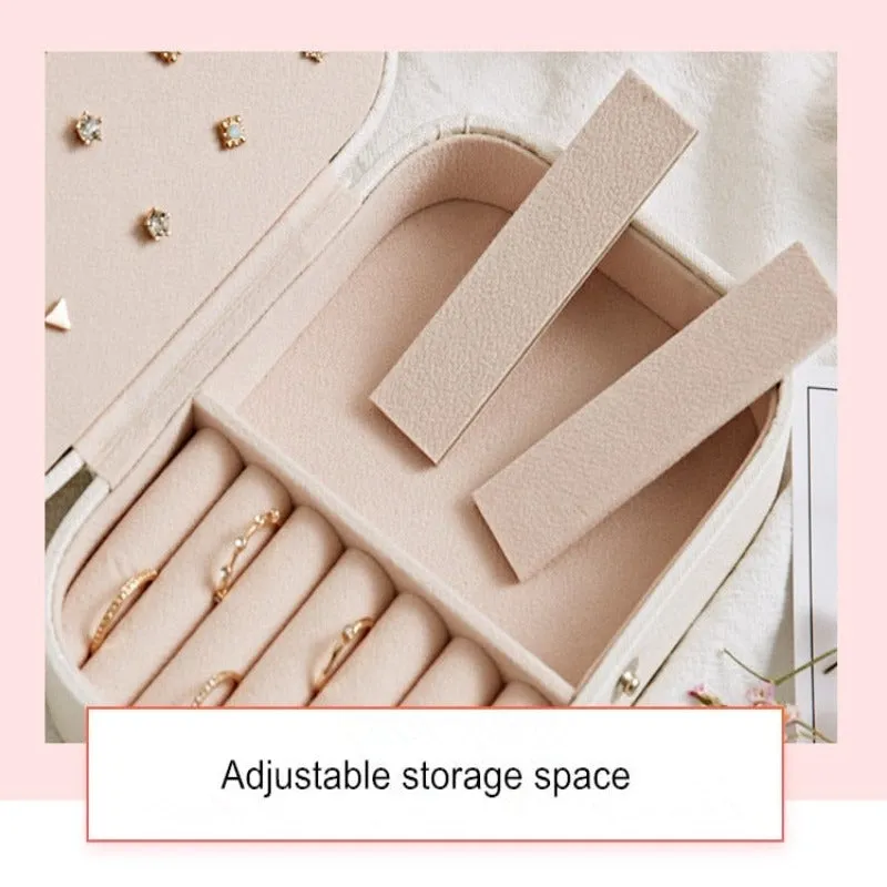 Mini Travel Jewelry Organizer Case