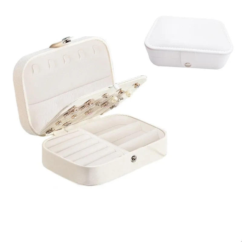 Mini Travel Jewelry Organizer Case