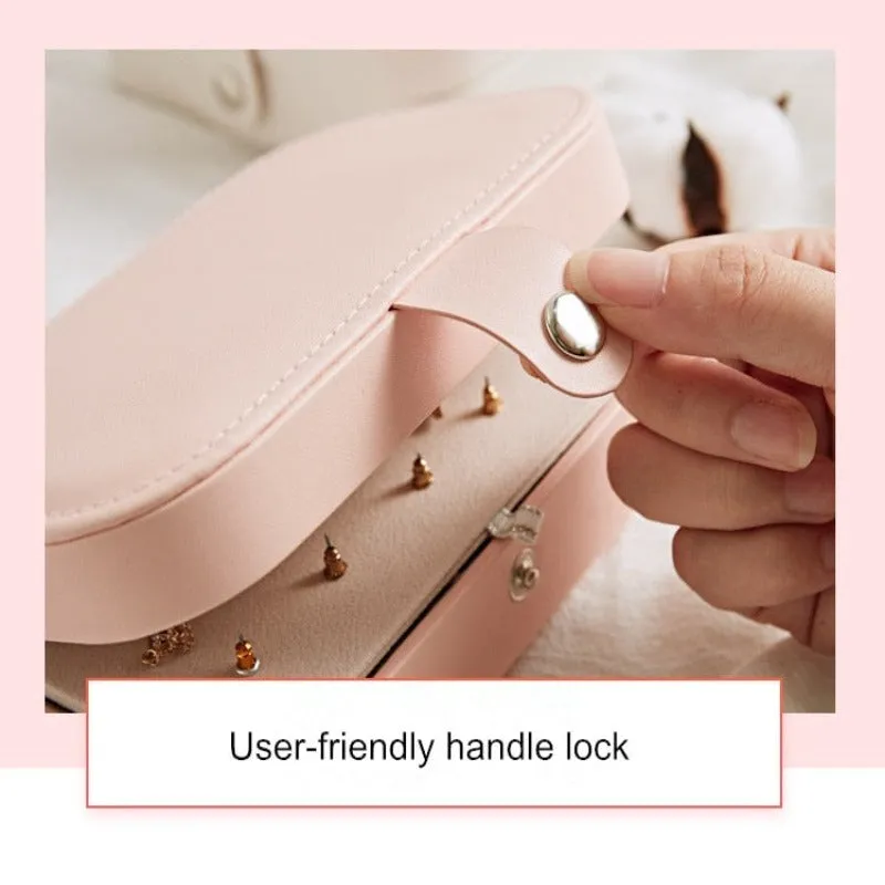 Mini Travel Jewelry Organizer Case