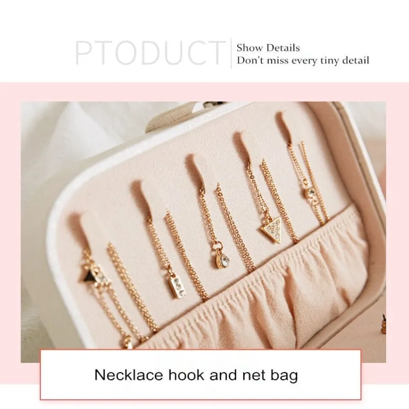 Mini Travel Jewelry Organizer Case
