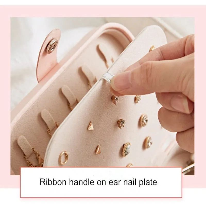 Mini Travel Jewelry Organizer Case