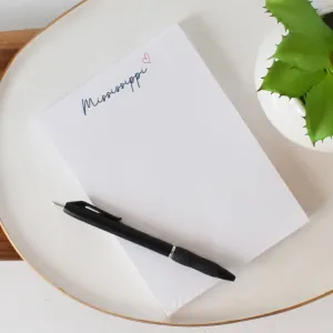 Mississippi Love Notepad