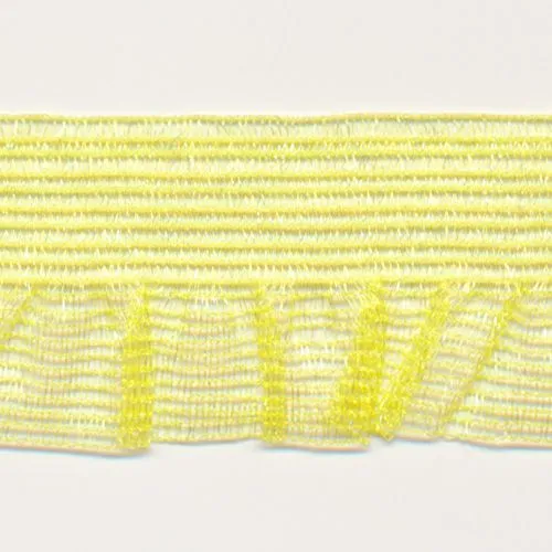 Mist Organdy Frill Stretch #107 Acid Green