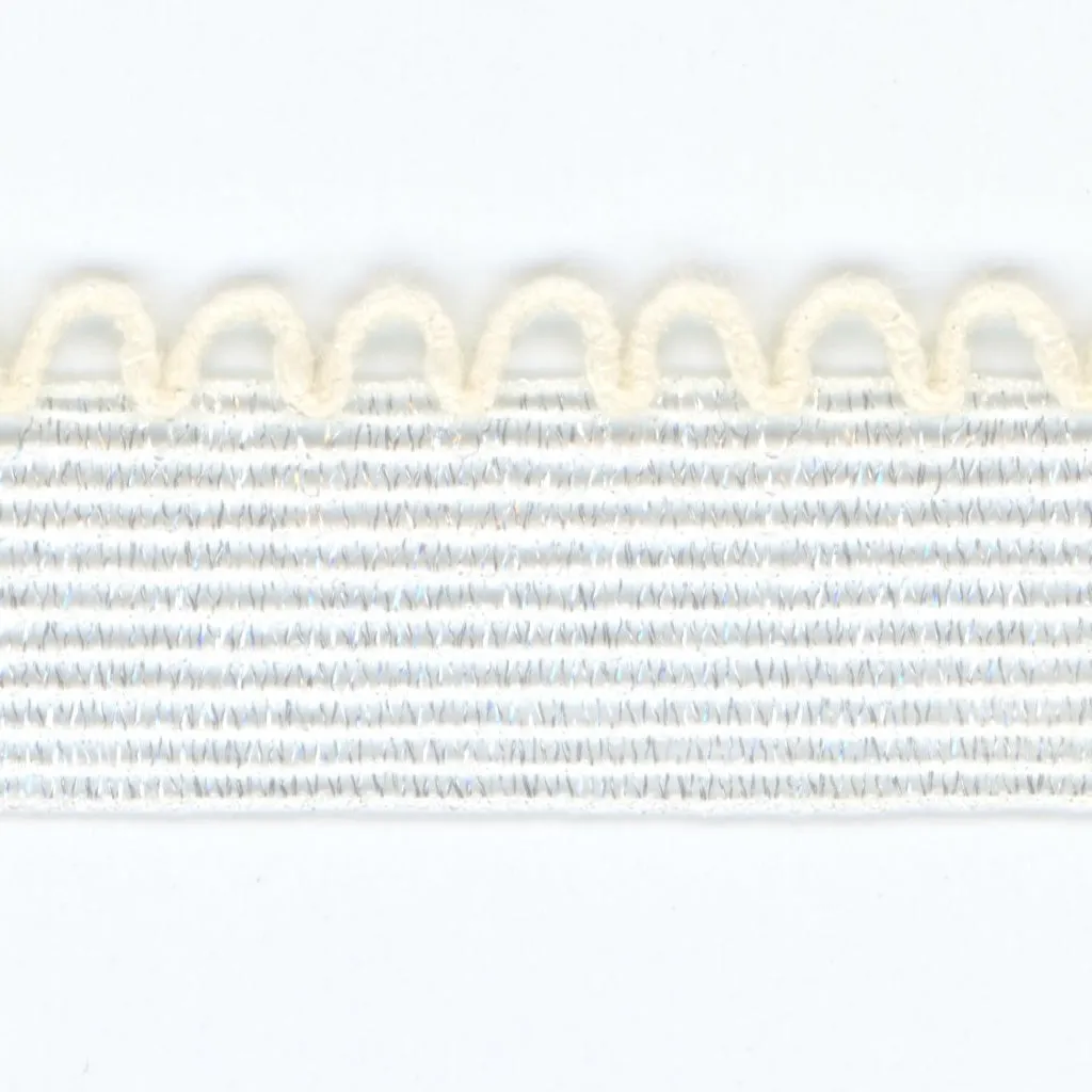 Mist Picot Stretch #01 White