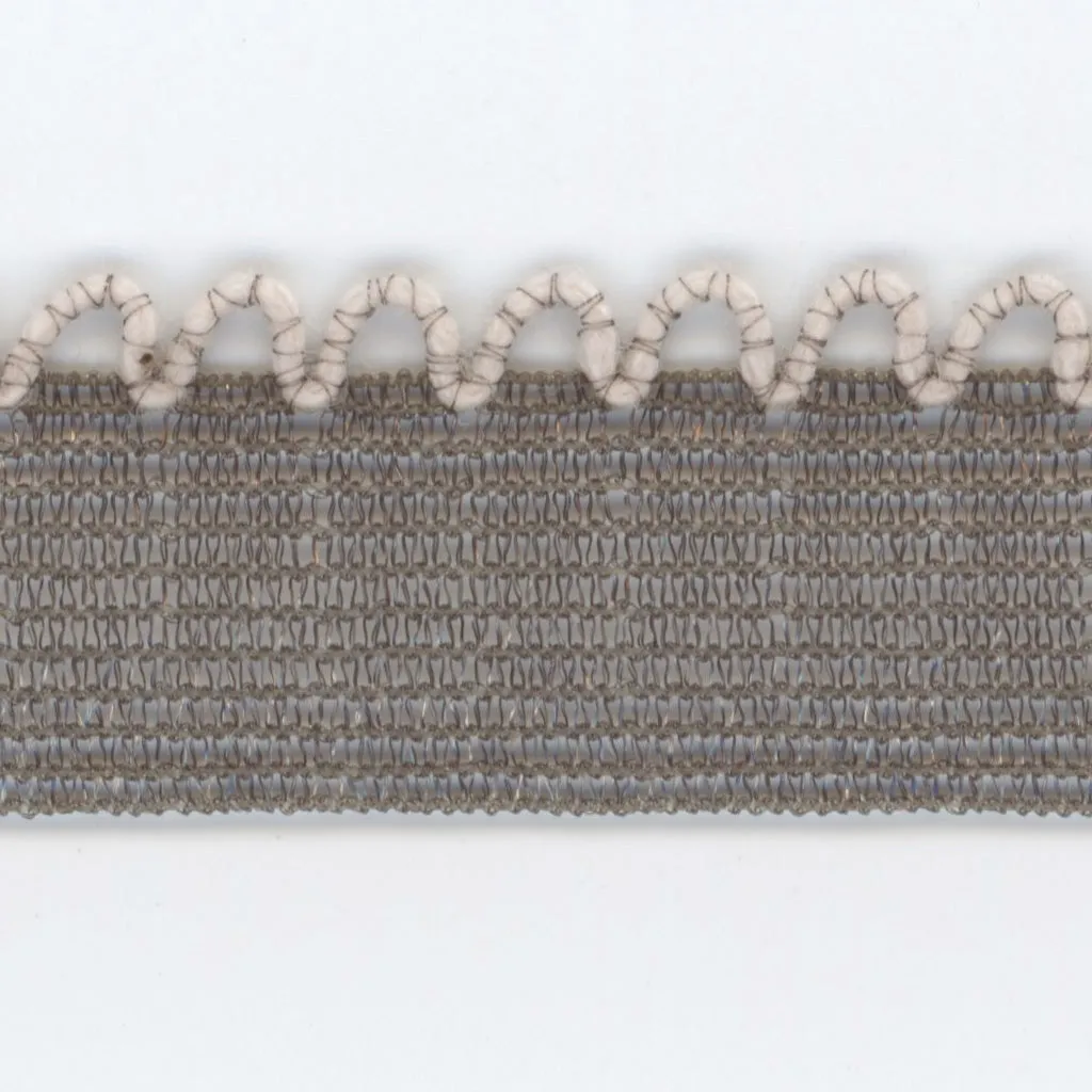 Mist Picot Stretch #49 Charcoal