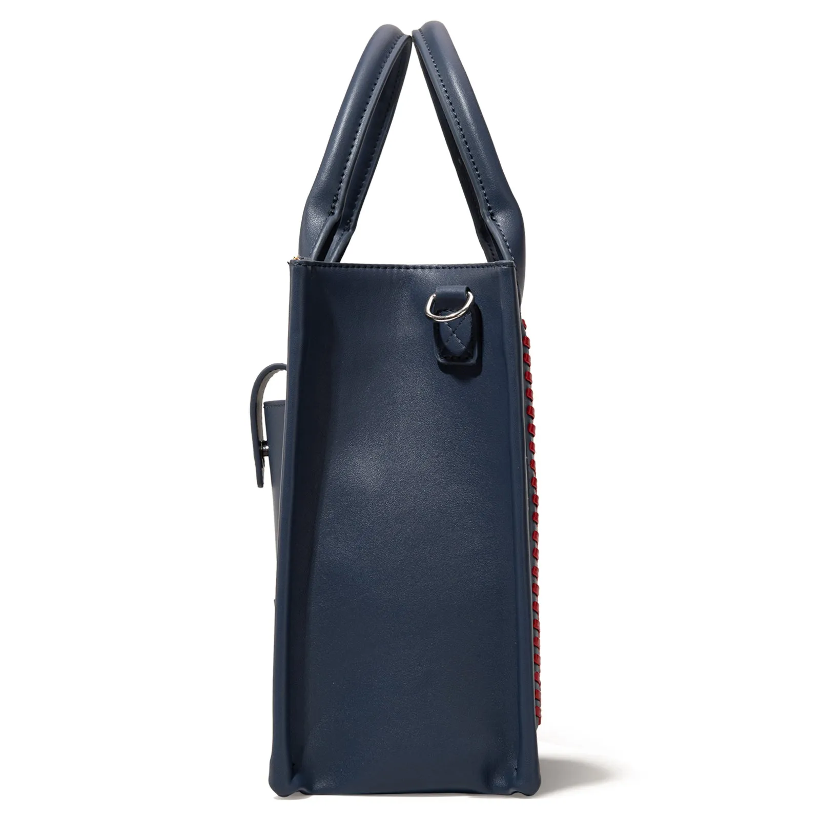 MLB-CU100-100   MLB Chicago Cubs Team Whipstitch Tote/Crossbody
