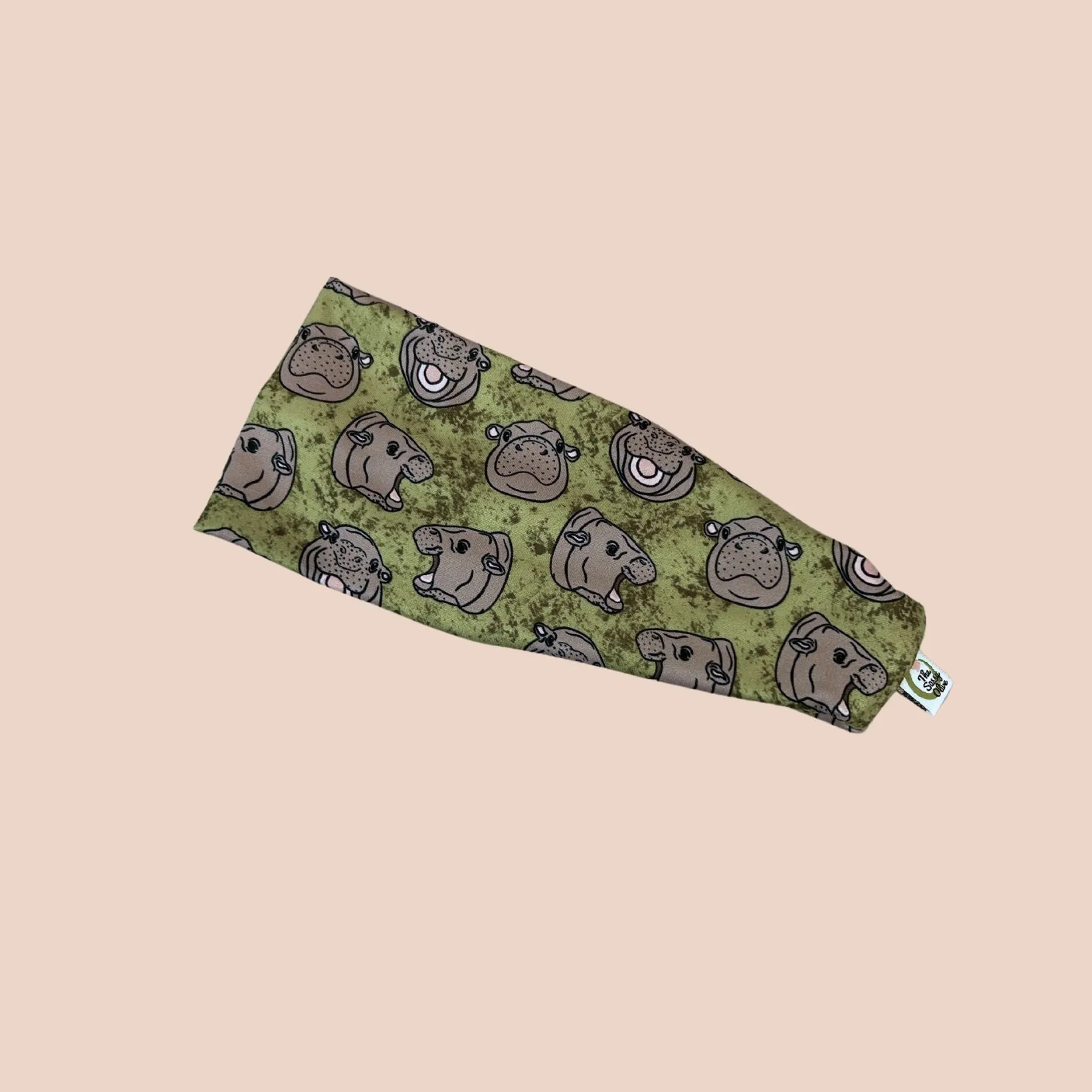 Moo Deng Stretch Headband