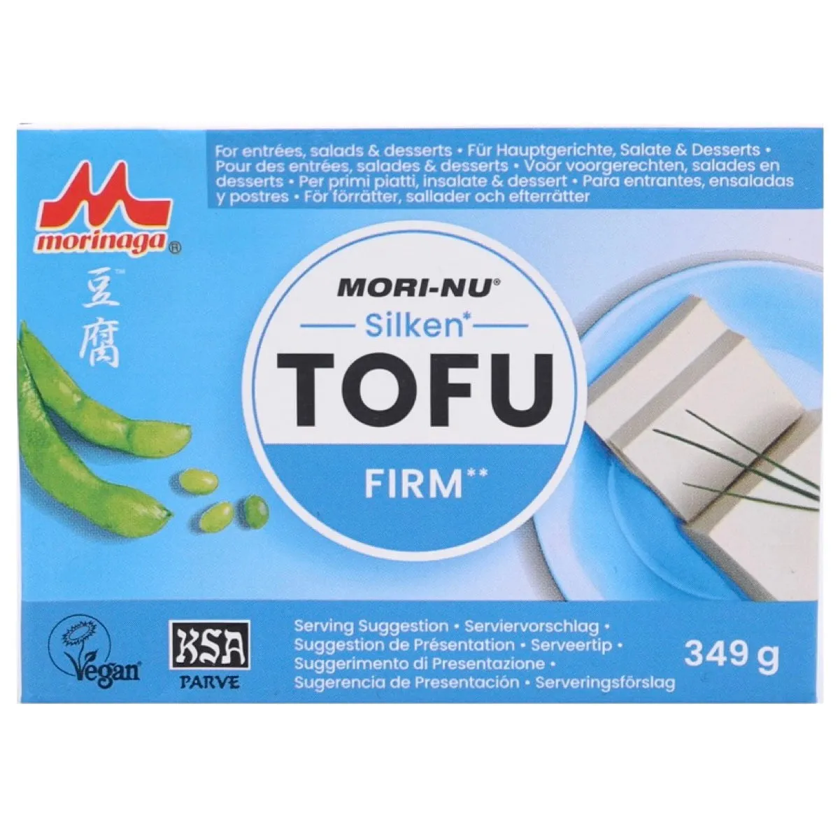 Morinaga Silken Tofu Firm (Blue) 349g