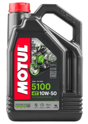 Motul 5100 4T 10W50 Semi Synthetic Oil 4L