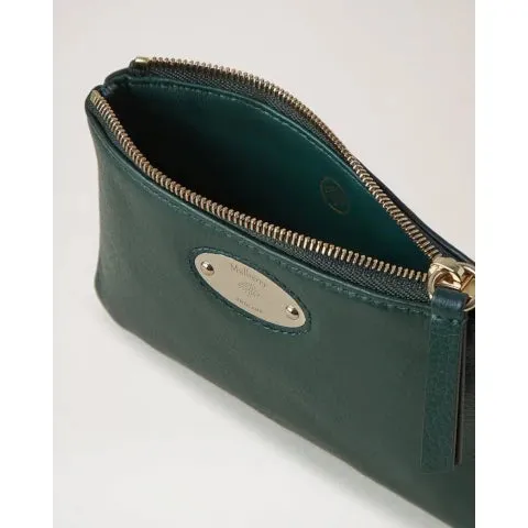 Mulberry Small Zip Coin Pouch in Green