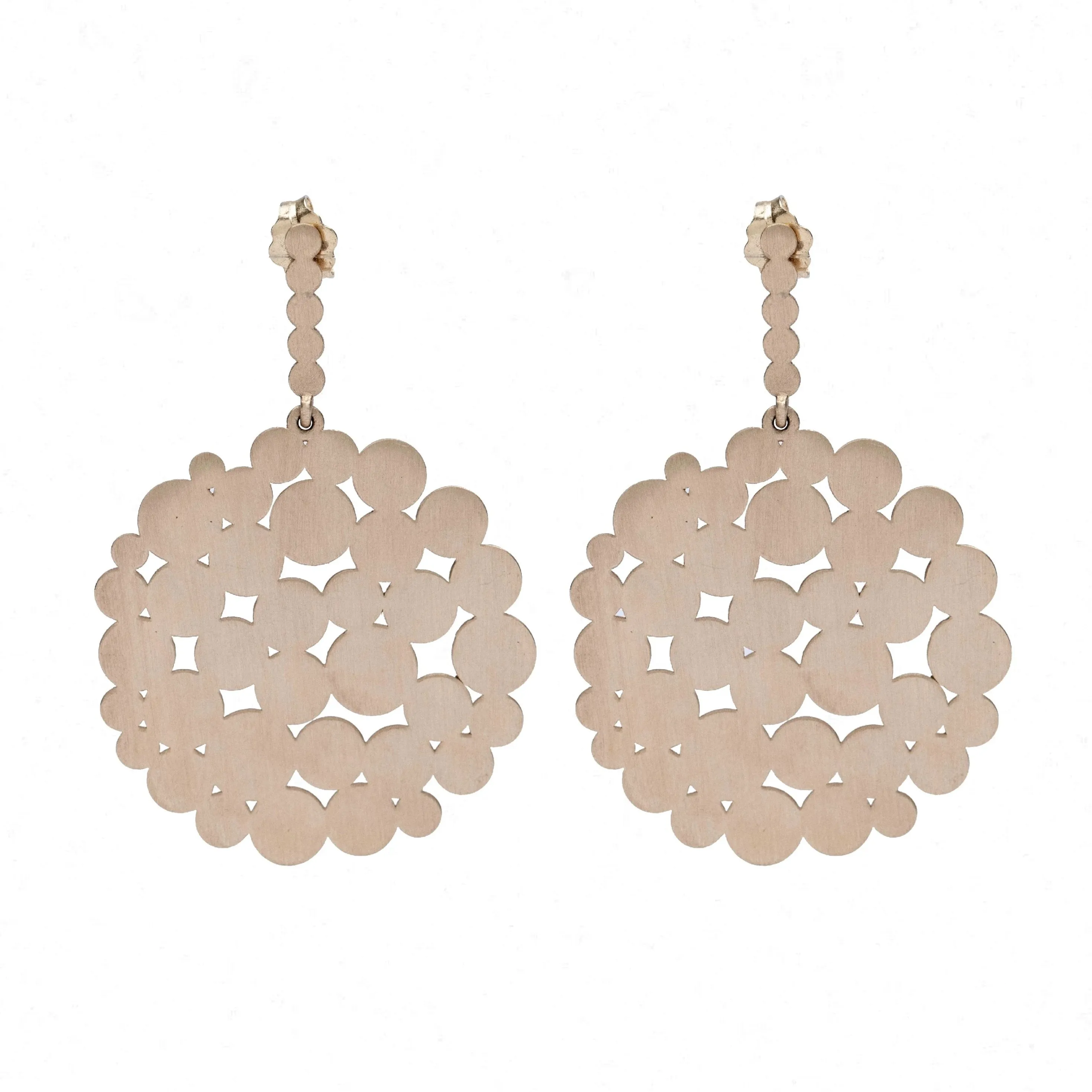 MULTI-CIRCLE POST EARRINGS