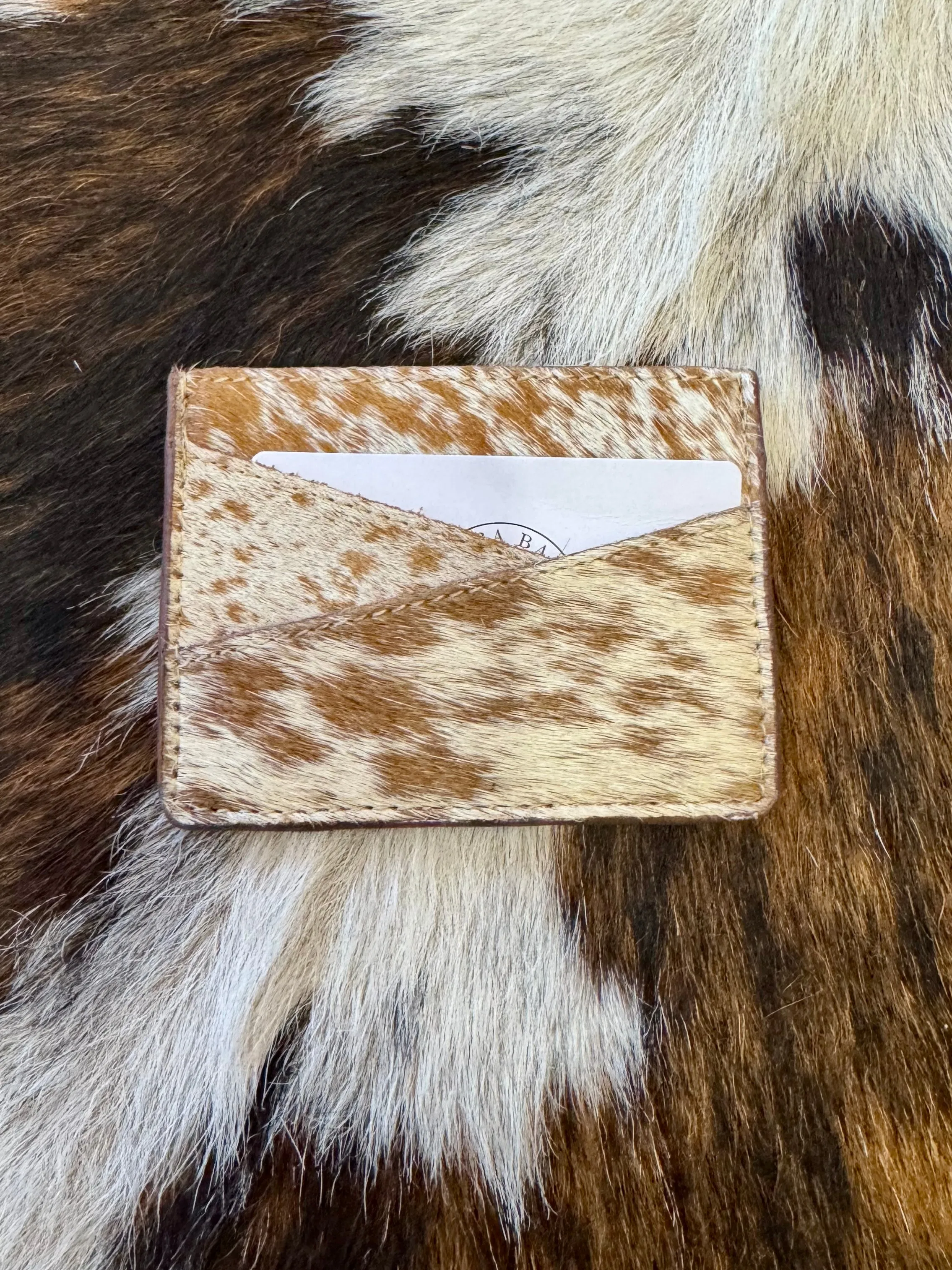 MYRA Cowhide Card Holder