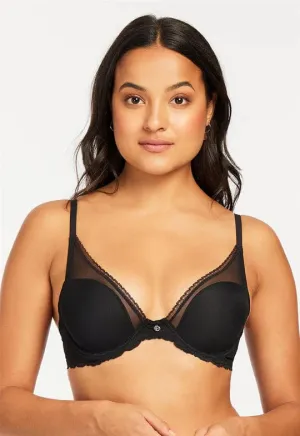 Mystique Plunge Bra- Black