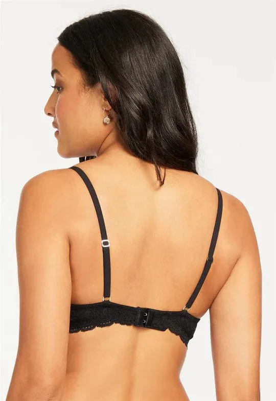 Mystique Plunge Bra- Black