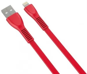 Naceb Na 0102 R Cable Usb Ligthning 1m Rojo