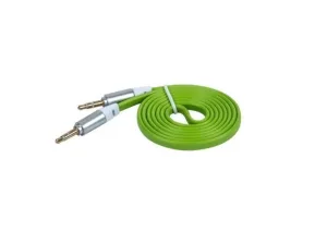 Naceb Na 488 Verr Cable De Audio 1 Metro Redondo Color Verde