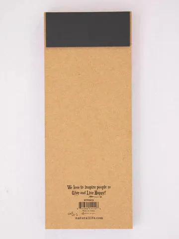 Natural Life List Note Pad