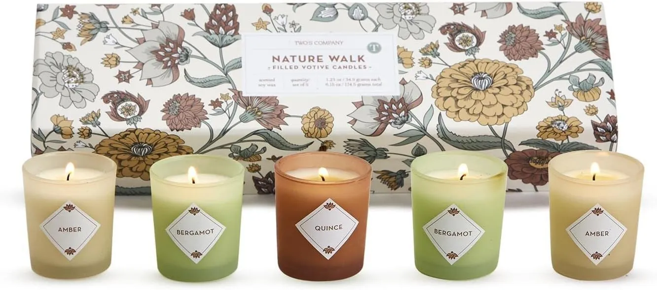 Nature Walk Votive Box