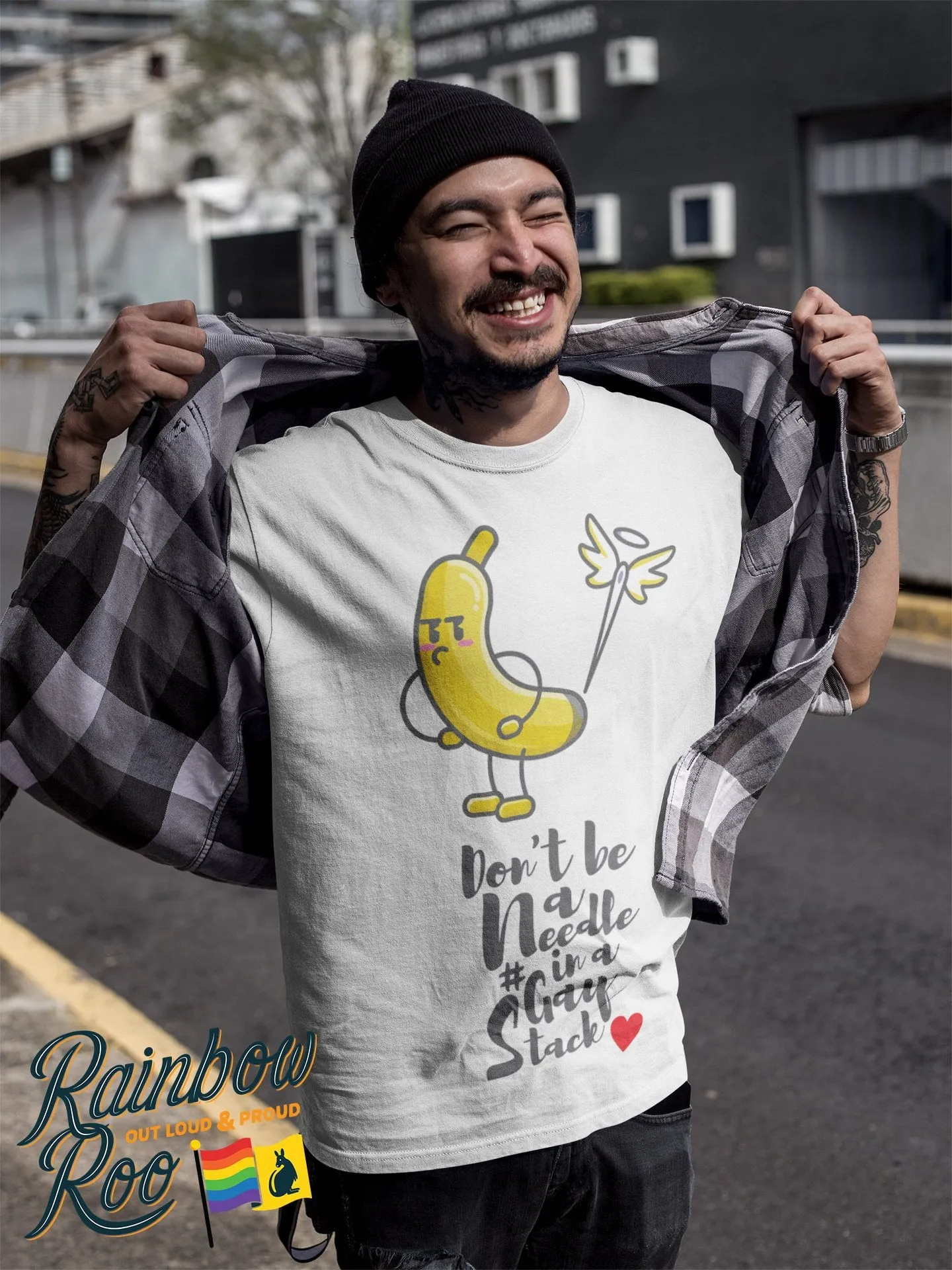 Needle In A Gaystack T-Shirt Unisex (G021)