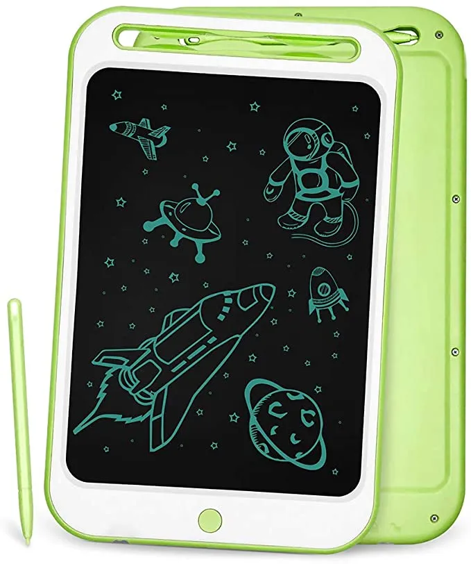 New Richgv LCD Writing Tablet 10 Inches Electronic Writing & Drawing Doodle Board with Memory Lock Digital Writing Pad for Age 3 