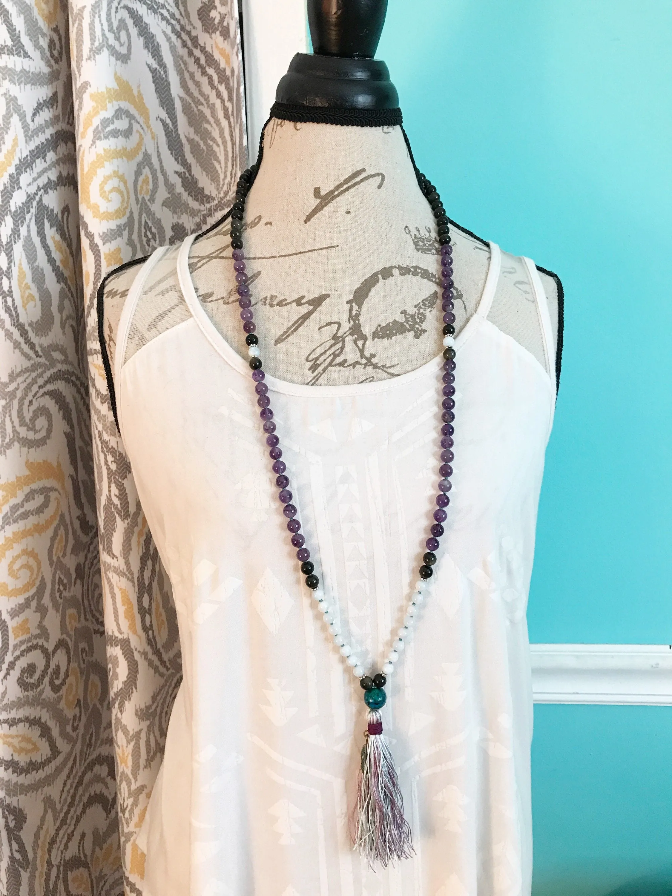 Night Skies Mala Necklace