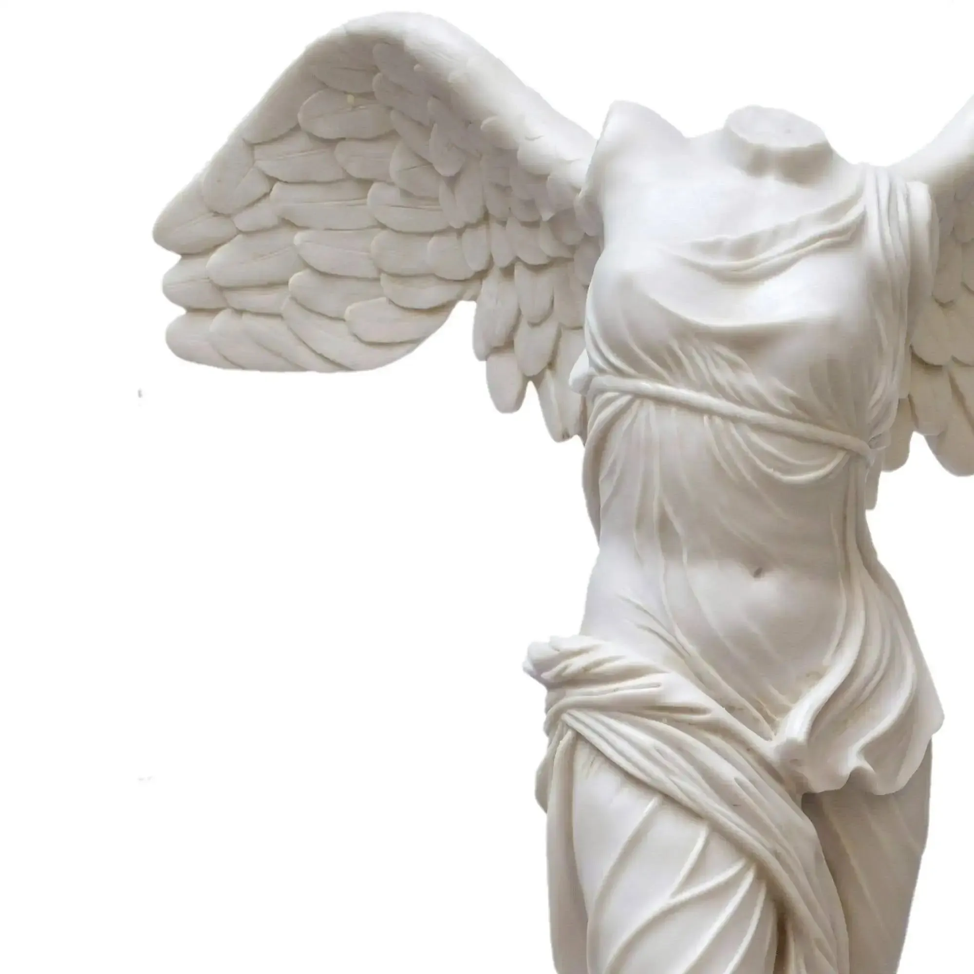 Nike Di Samotracia - Statua in marmo 70 cm