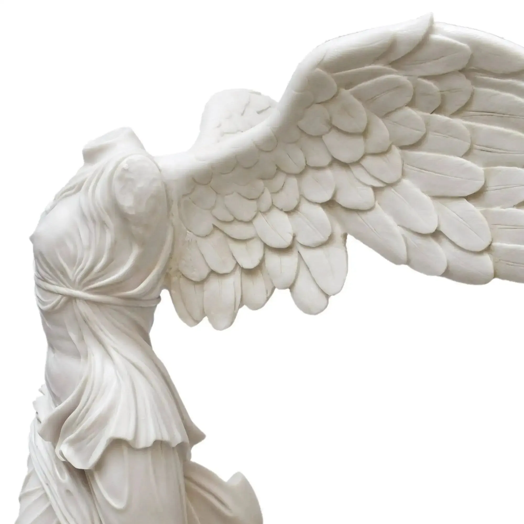 Nike Di Samotracia - Statua in marmo 70 cm