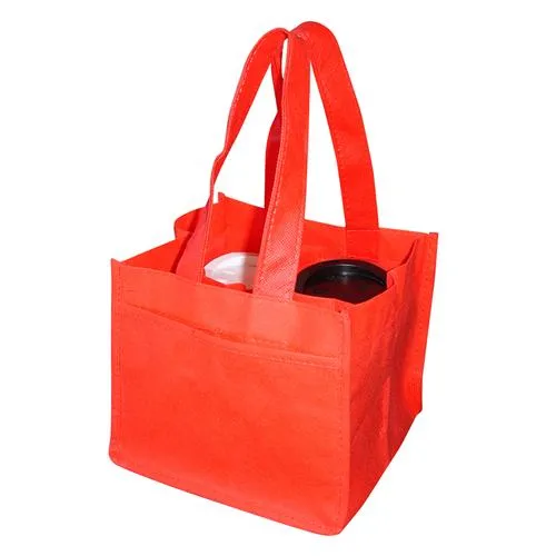 Non Woven 4 Coffee Cups Bag NWB014