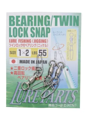 NT SWIVEL Ball Bearing Twin Lock Snap D40