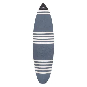 Ocean & Earth Fish Stretch SOX Board Cover - Blue Stripe/Denim