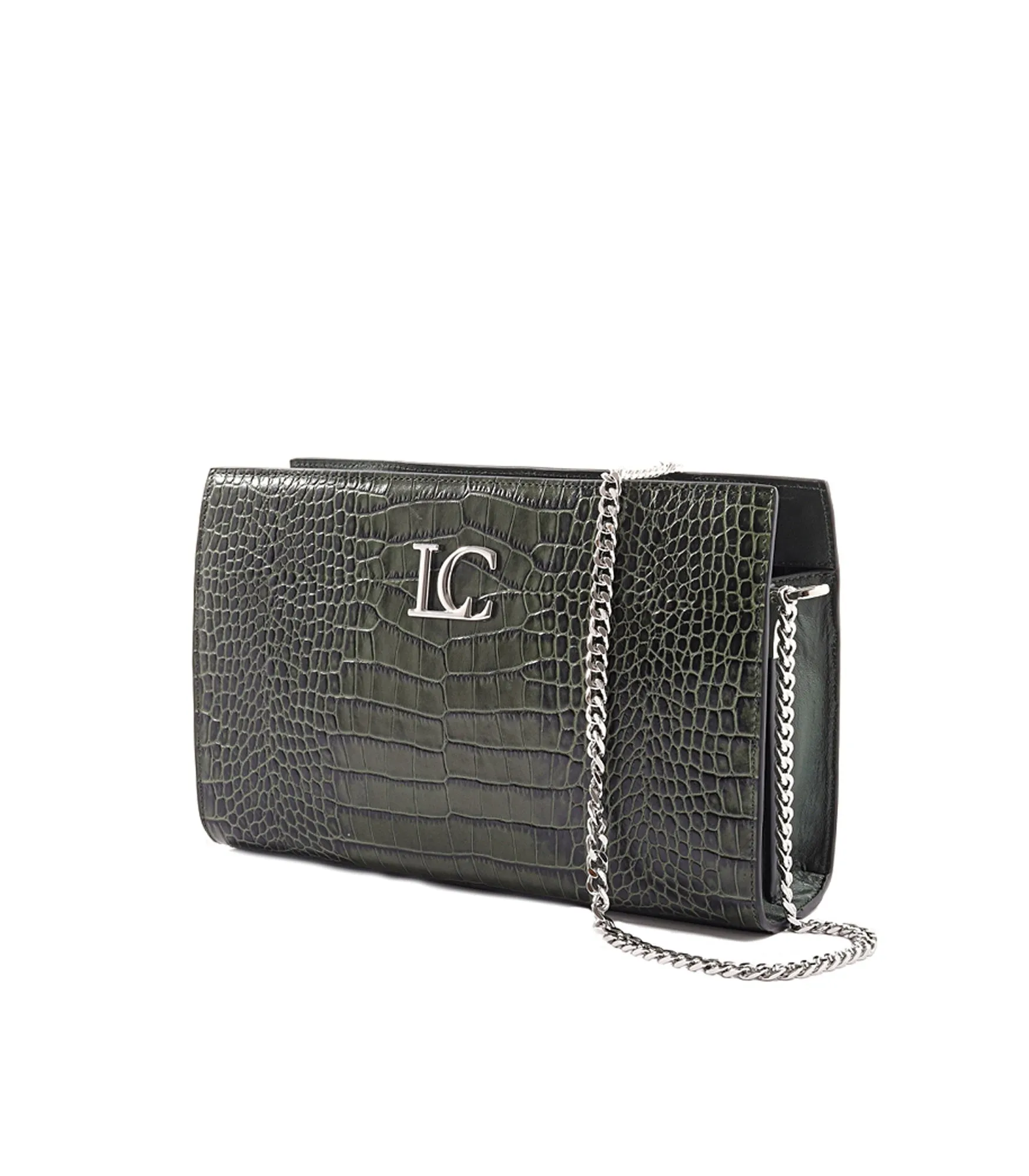 Ophelia Continental Clutch Cocco - Green