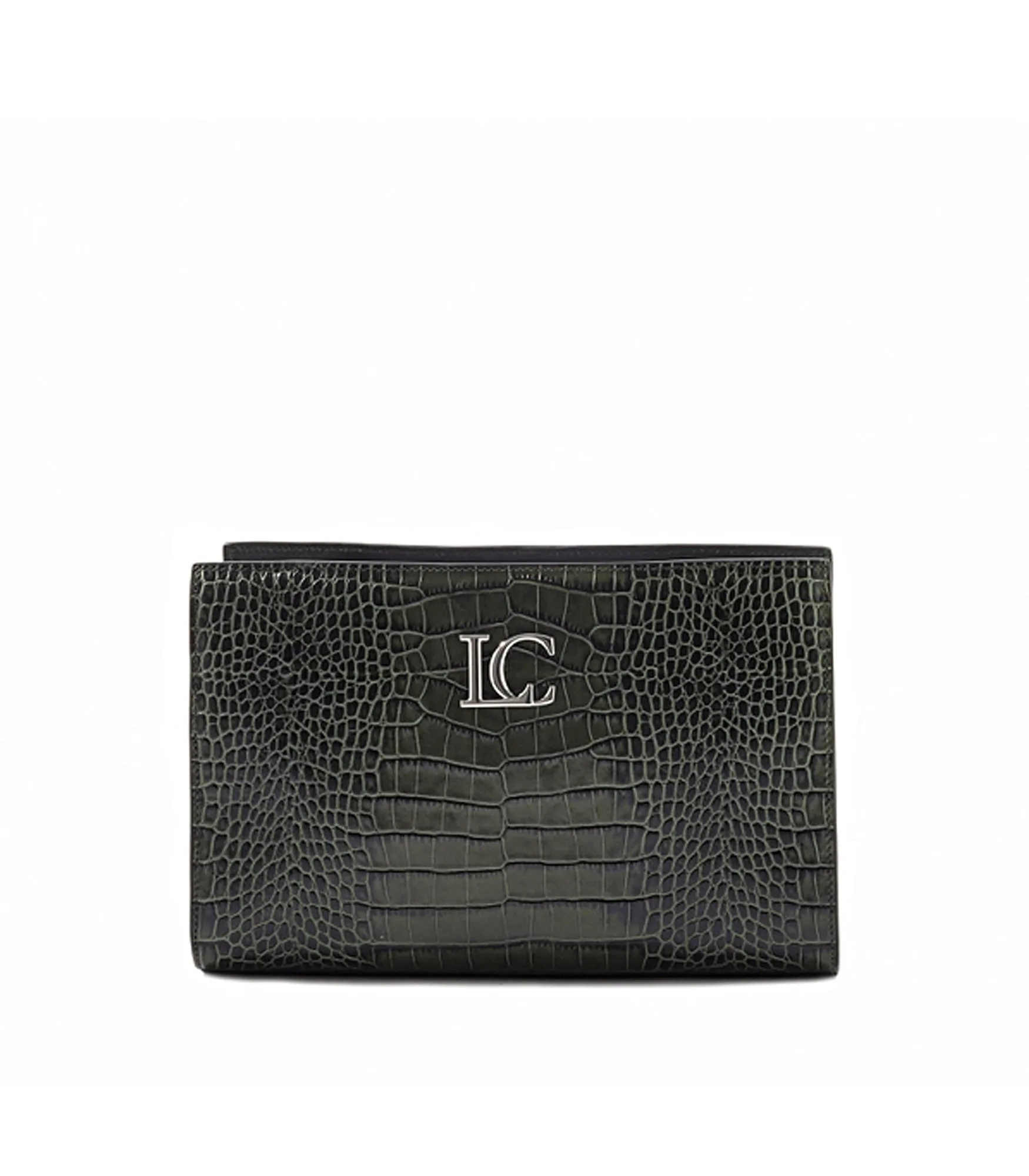 Ophelia Continental Clutch Cocco - Green