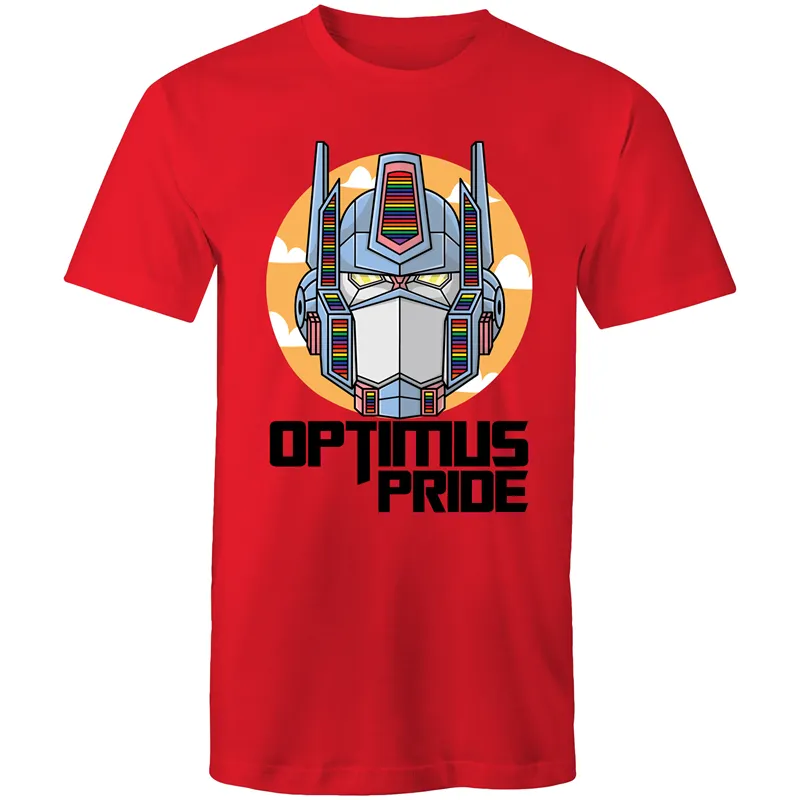 Optimus Pride Transformers T-Shirt Unisex (LG021)