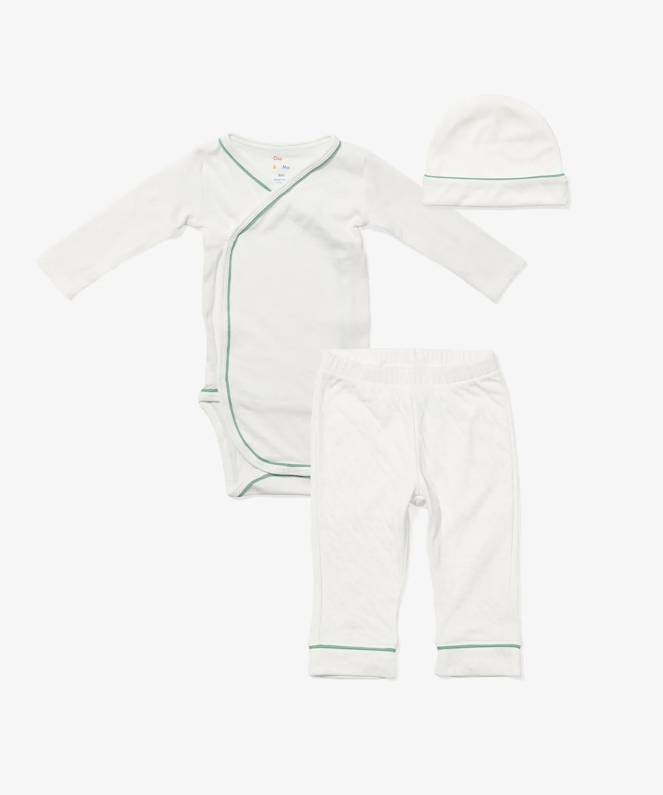 Organic Outfitting Bundle, Seafoam Piping