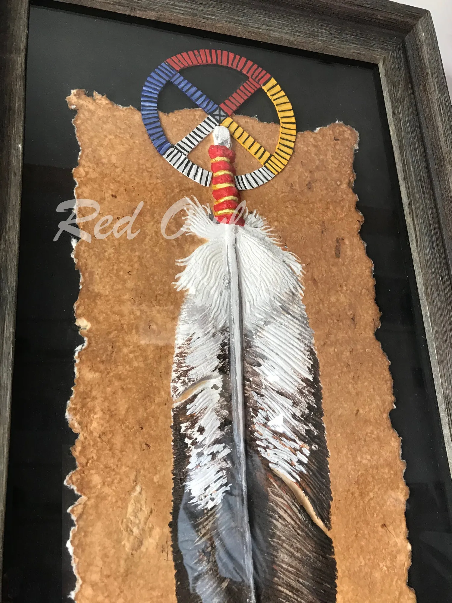Original Painting - Eagle Feather