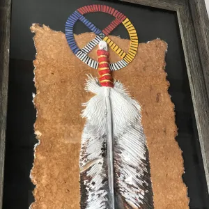 Original Painting - Eagle Feather