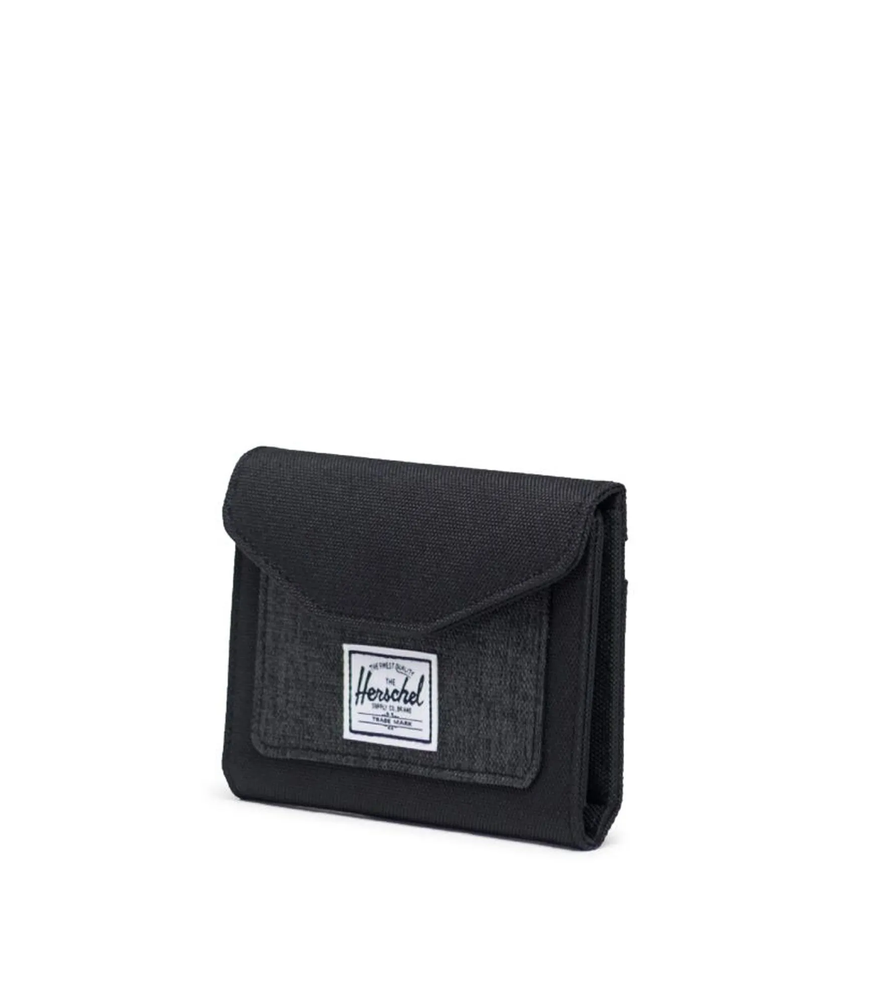 Orion Wallet - Black/Black Crosshatch
