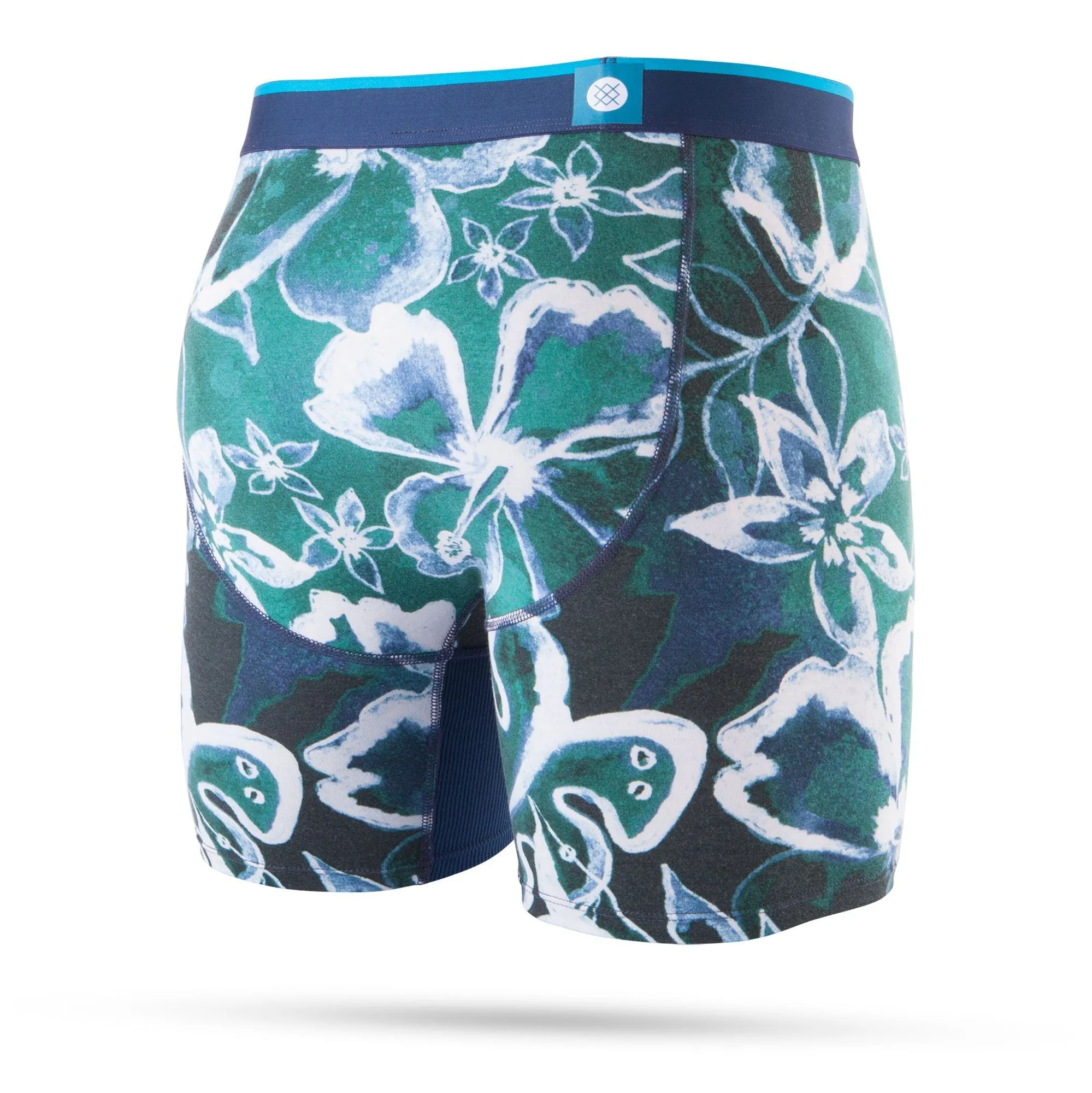 OXIDIZED FLORAL BOXER BRIEF
