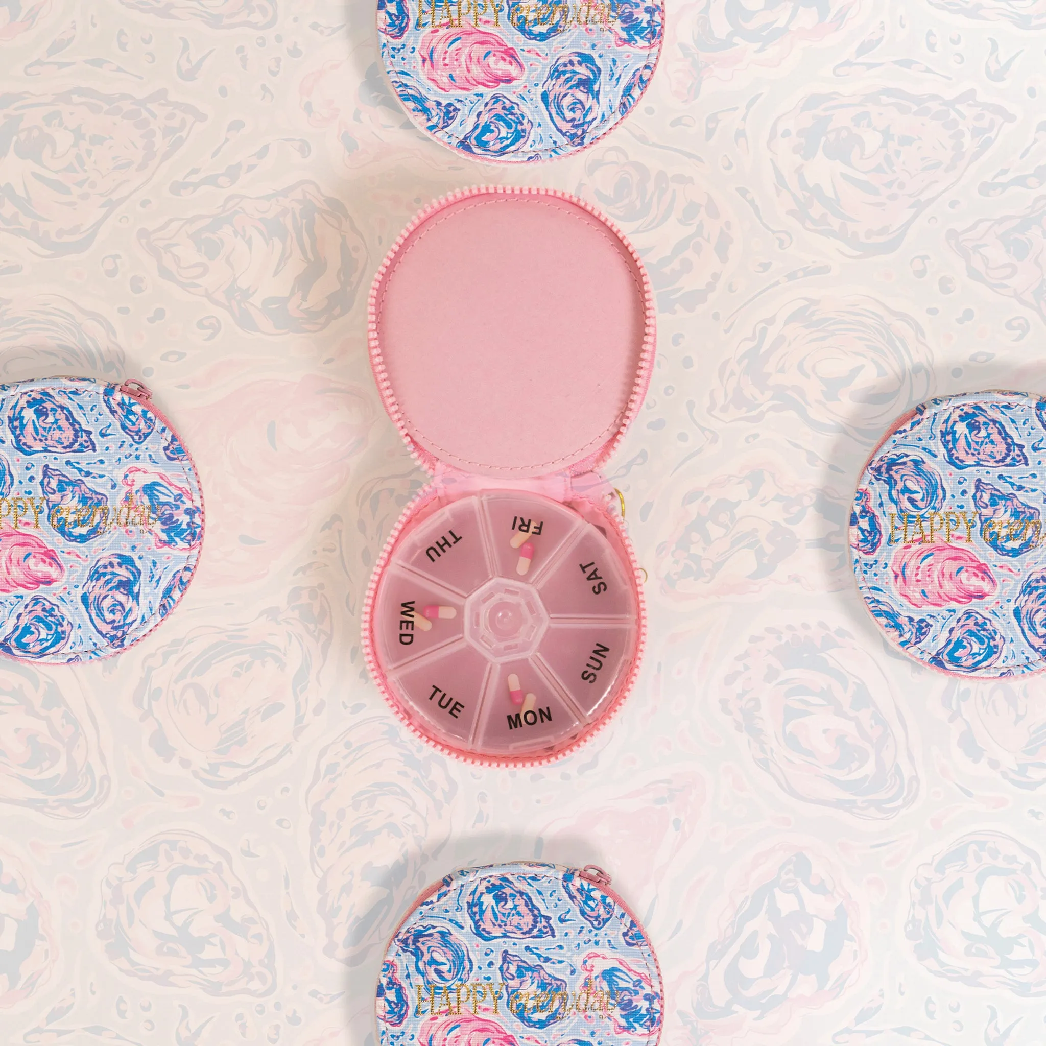 Pattern Pill Case
