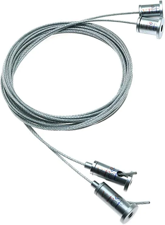 PCC Clutch Wire & Screw Suspension Hanging Mounting Kit For Ceiling LED Lights